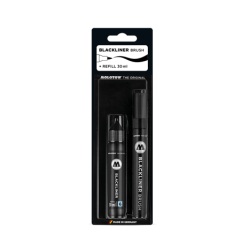 Molotow Blackliner - Brush + 30ml Refill