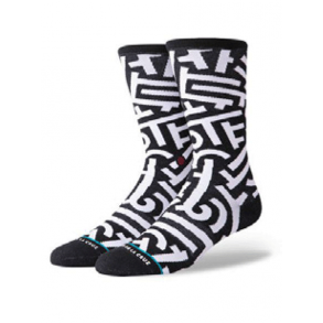 STANCE SOCKS ANTHEM AARON DE LA CRUZ MENS Black
