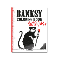 Banksy Coloring Book Malebog