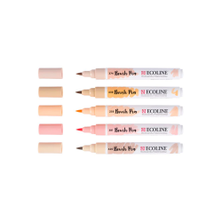 Ecoline Brush Pen set Portrait | 5 colours