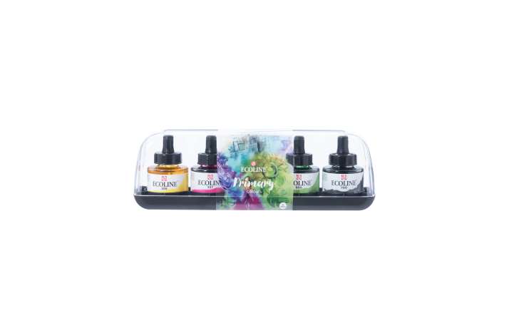 Ecoline Liquid Watercolour set Primary | 5 x 30 ml