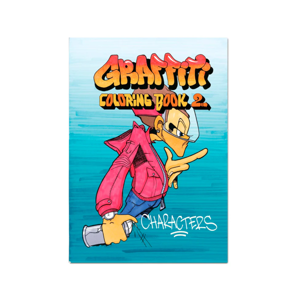 Graffiti Coloring Book Malebog | Vol. 2