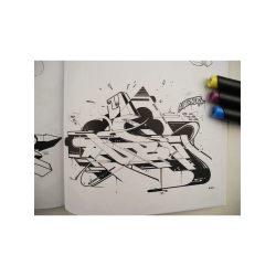 Graffiti Coloring Book Malebog | Vol. 3