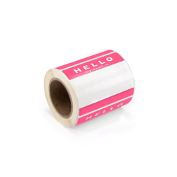 Hello My Name Is Roll 250stks