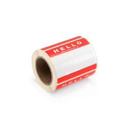 Hello My Name Is Roll 250stks