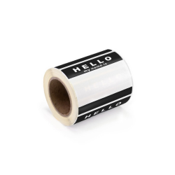 Hello My Name Is Roll 250stks