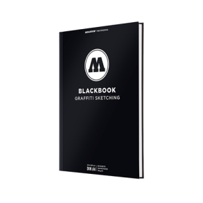 Molotow BLACKBOOK GRAFFITI SKETCHING DIN A4 PORTRAIT