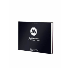 Molotow BLACKBOOK GRAFFITI SKETCHING DIN A5 LANDSCAPE