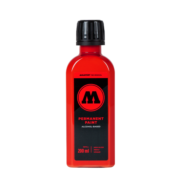 Molotow PERMANENT PAINT Alcohol Refill 200ml