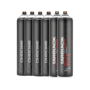 Montana 2 X Sort, 4 X Slv 600ml