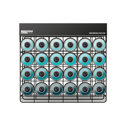 Montana Tomt Studie Rack - 24 stk