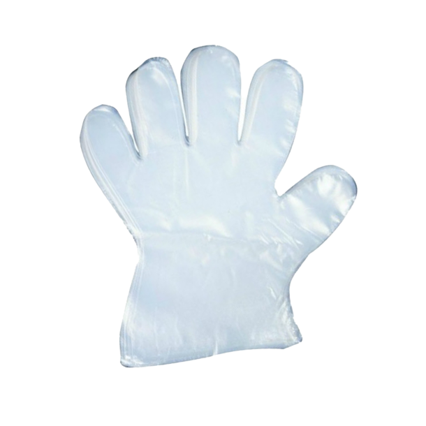 PE Handske Hvid 100stk