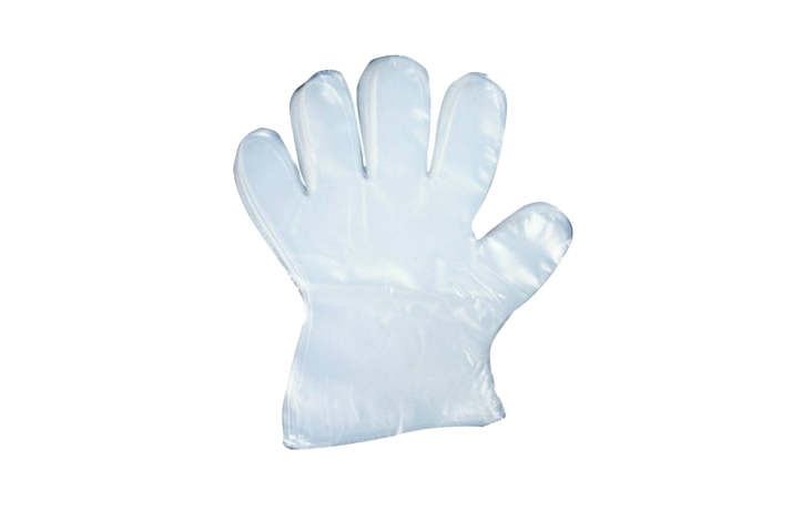 PE Handske Hvid 100stk