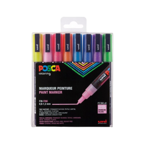 Posca Corner Etui Pc3M-8stk GLITTER