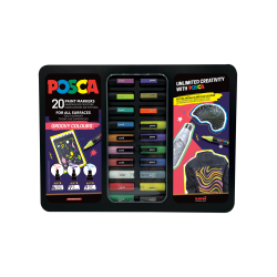 Posca Metal Box | Groovy Colours