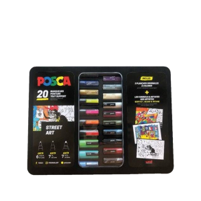 Posca Street Art Metal Box