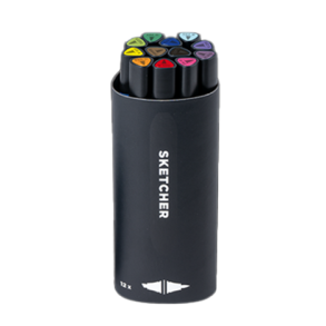 SKETCHER SET 12 PCS MAIN KIT 3