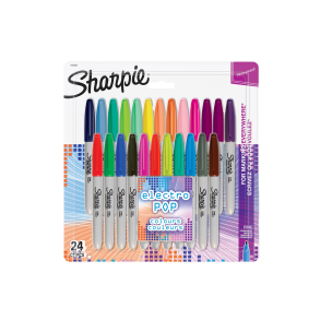 Sharpie Electro Pop 24 stk