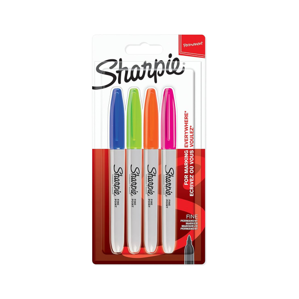 Sharpie St 4 stk Fun Colors