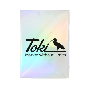 Toki Eggshell Sticker - Hologram, 50stk
