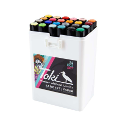 Toki Marker Fader 24er Set - Basic