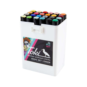 Toki Marker Fader 24er Set - Basic