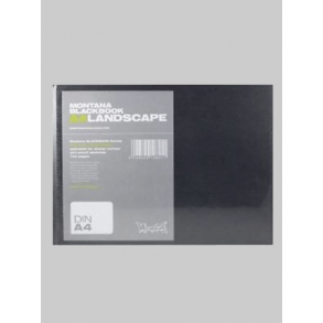 Montana a4 landscape blackbook