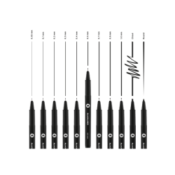 Blackliner Set 1 - 4 stk