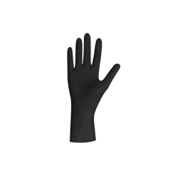 Unigloves Black Latex handsker 100stk