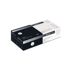 Unigloves Black Pearl Nitril handsker - Sort 100stk