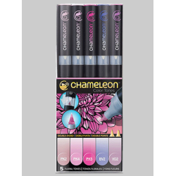 CHAMELEON MARKERS 5.STK FLORAL TONES