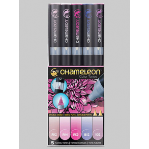 CHAMELEON MARKERS 5.STK FLORAL TONES