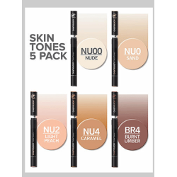 CHAMELEON MARKERS 5.STK GREY TONES