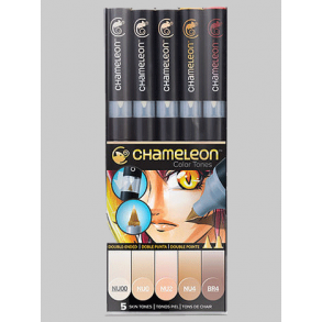 CHAMELEON MARKERS 5.STK SKIN TONES
