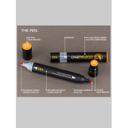 CHAMELEON MARKERS 5.STK COOL TONES