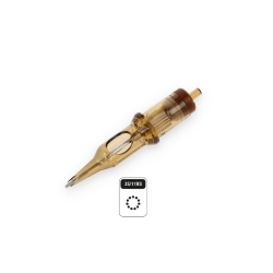 20 stk Kwadron Cartridges 0.35mm Long Taper - Round Shader