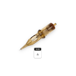 20 stk Kwadron Cartridges 0.35mm Long Taper - Round Shader