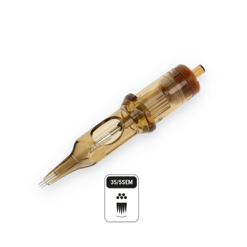 20 stk Kwadron Cartridges 0.35mm Long Taper - Soft Edge Magnum