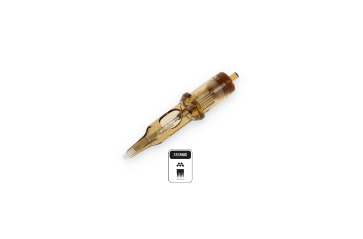 20 stk Kwadron Cartridges 0.35mm Long Taper - Magnum