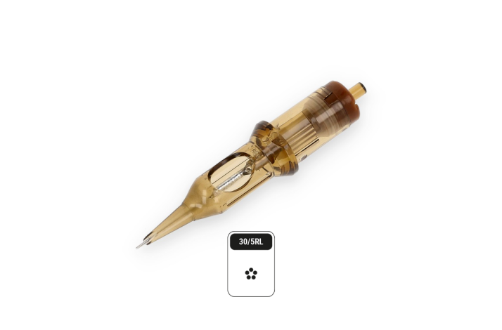 20 stk Kwadron Cartridges 0.30mm Long Taper - Round Liner