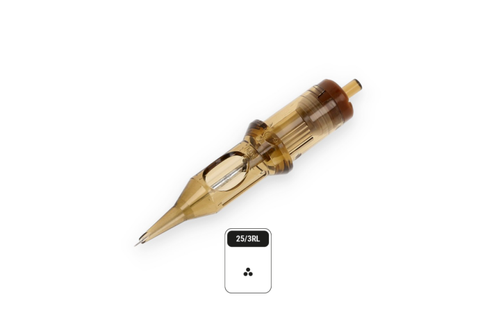  20 stk Kwadron Cartridges 0.25mm Long Taper - Round Liner