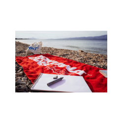 Montana Hndklde 70x40 - Type+Logo Red