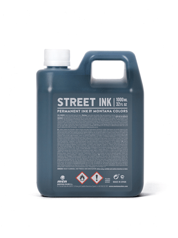 Mtn Street Ink - 1 Liter Sort - Refills - Undergrunden - Danmaks ...