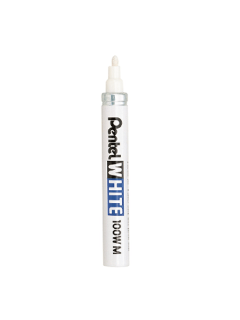 Pentel White X100W-M White Marker 3.9mm - Markers - Undergrunden ...