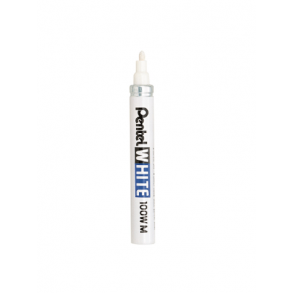 Pentel White X100W-M White Marker 3.9mm
