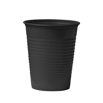 Plastikkopper 100stk sorte 180ml