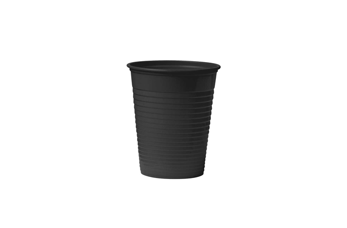 Plastikkopper 100stk sorte 180ml