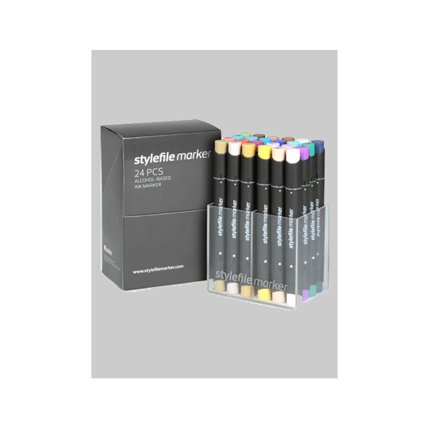 Stylefile Marker Set of 12 - Cool Grey Set