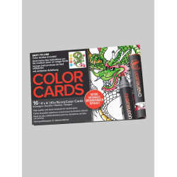 Chameleon color cards Tattoo 16 kort/pakke